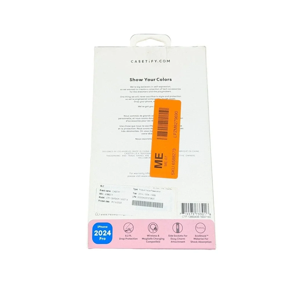 Mm1O CASETiFY Impact Case w/ Magsafe for iPhone 16 Pro 6.3